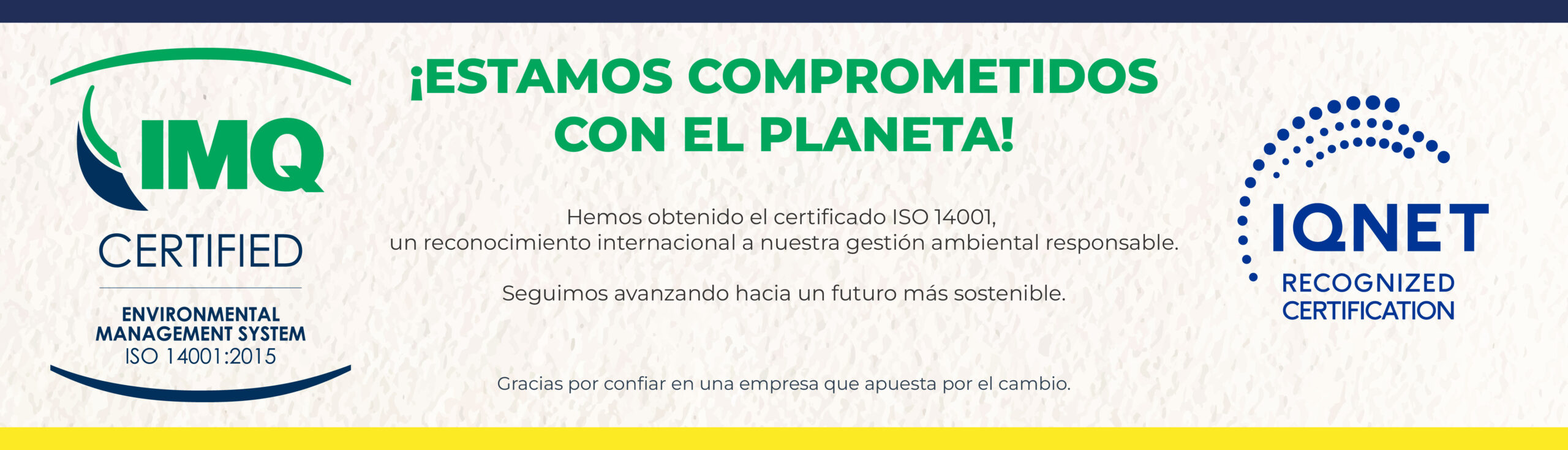 Certificado Medioambiental - Macobel